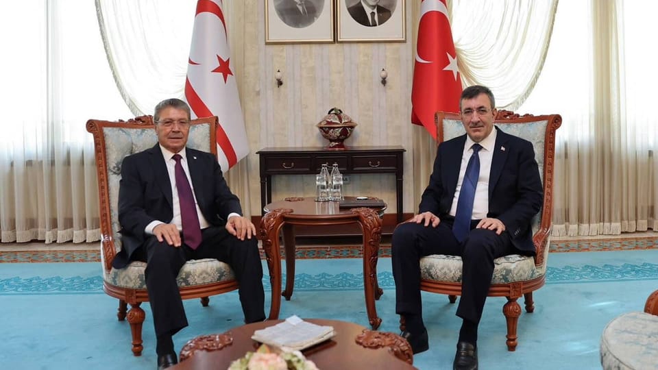 Üstel, Ankara'da Cevdet Yılmaz'la 2027 iş birliği anlaşmasını görüştü