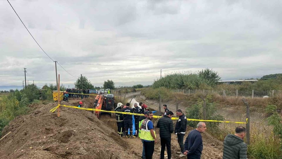 İncirliova'da kanalizasyon kazısında toprak altında kalan işçi yaşamını yitirdi