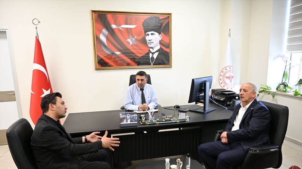 Milletvekili Mete, Bodrum Devlet Hastanesinde hasta ve çalışanlarla bir araya geldi