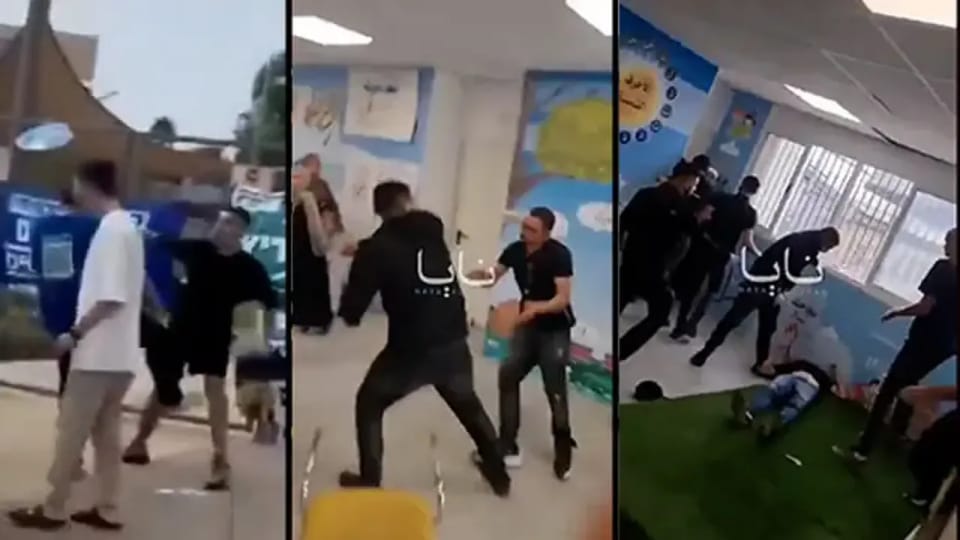 Siyonist İsrailliler sandık başında Arap seçmene saldırdı