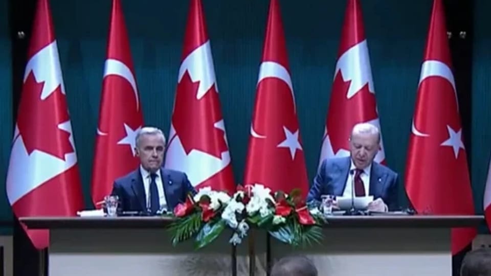 Erdoğan ve Carney'den Türkiye-Kanada ticaretinde 10 milyar dolarlık hedef