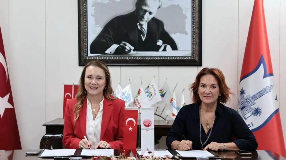 Konak Belediyesi ile TEV arasında eğitim iş birliği protokolü imzalandı
