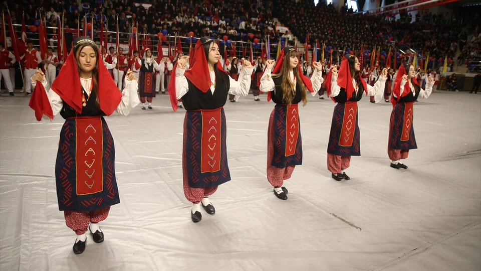 Orta Anadolu'daki yedi ilde Cumhuriyet Bayramı törenlerle kutlandı