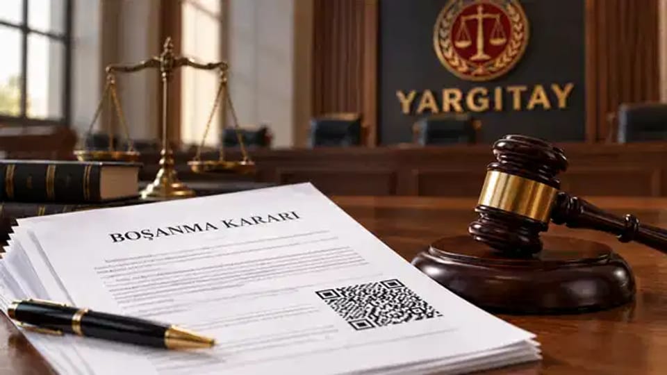 Yargıtay, yurt dışı boşanma kararında karekodlu belgeyi yeterli bulmadı