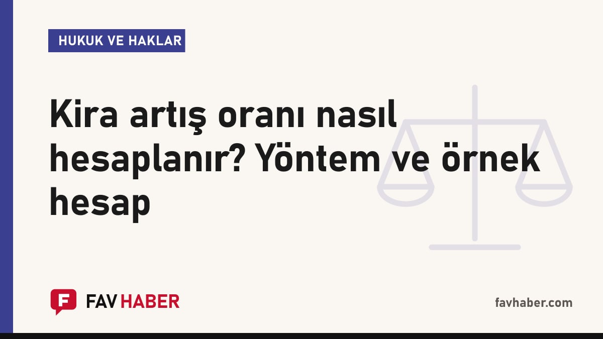 Kira sözleşmesi yenilemesinde artış oranının yasal üst sınırla karşılaştırılmasını anlatan hesap kartı