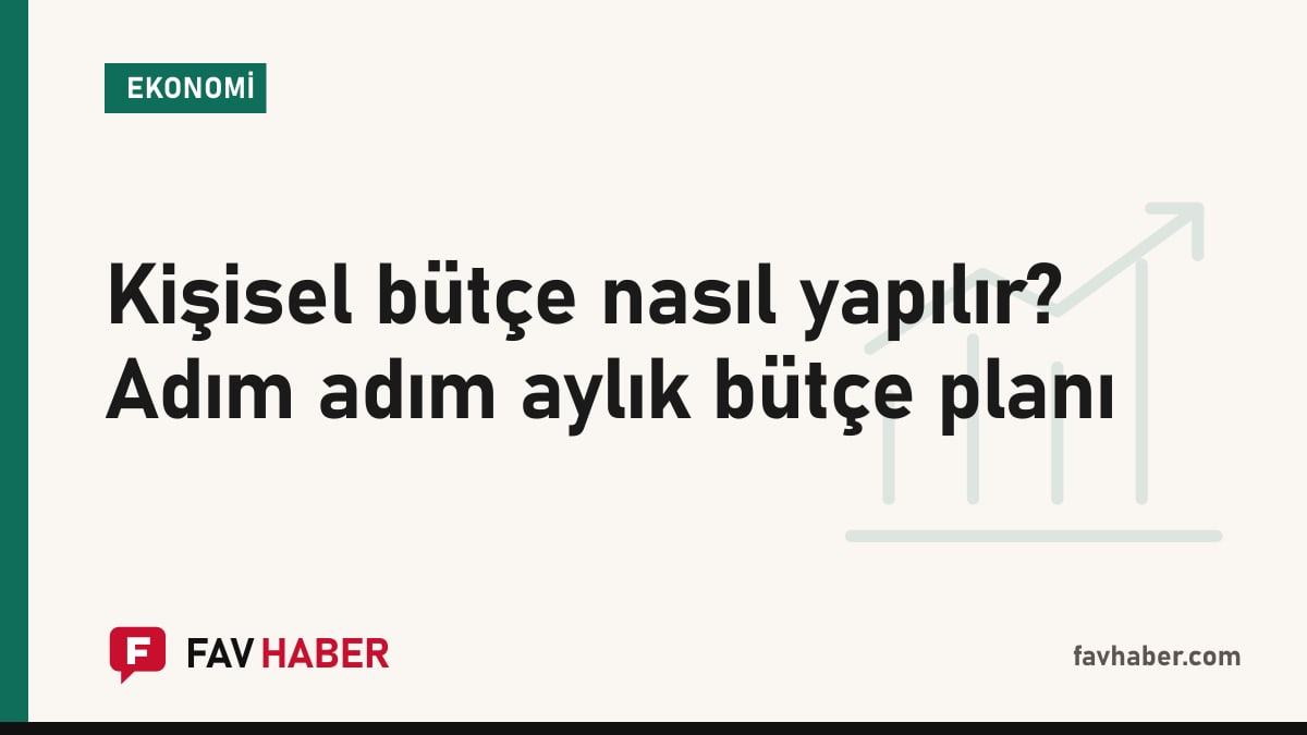 Aylık gelir ve gider kalemlerinin sütunlara ayrıldığı kişisel bütçe defteri temalı kapak kartı