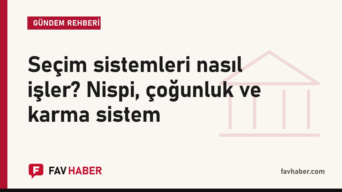 Oyların sandalyeye dönüşümünü ve D'Hondt hesabını anlatan seçim sistemleri rehberi için kapak kartı