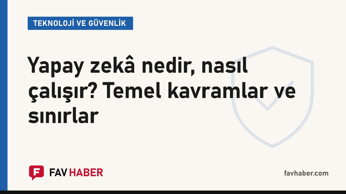 Yapay zekânın veri, model ve çıktı katmanlarını gösteren soyut ağ şemalı kapak kartı